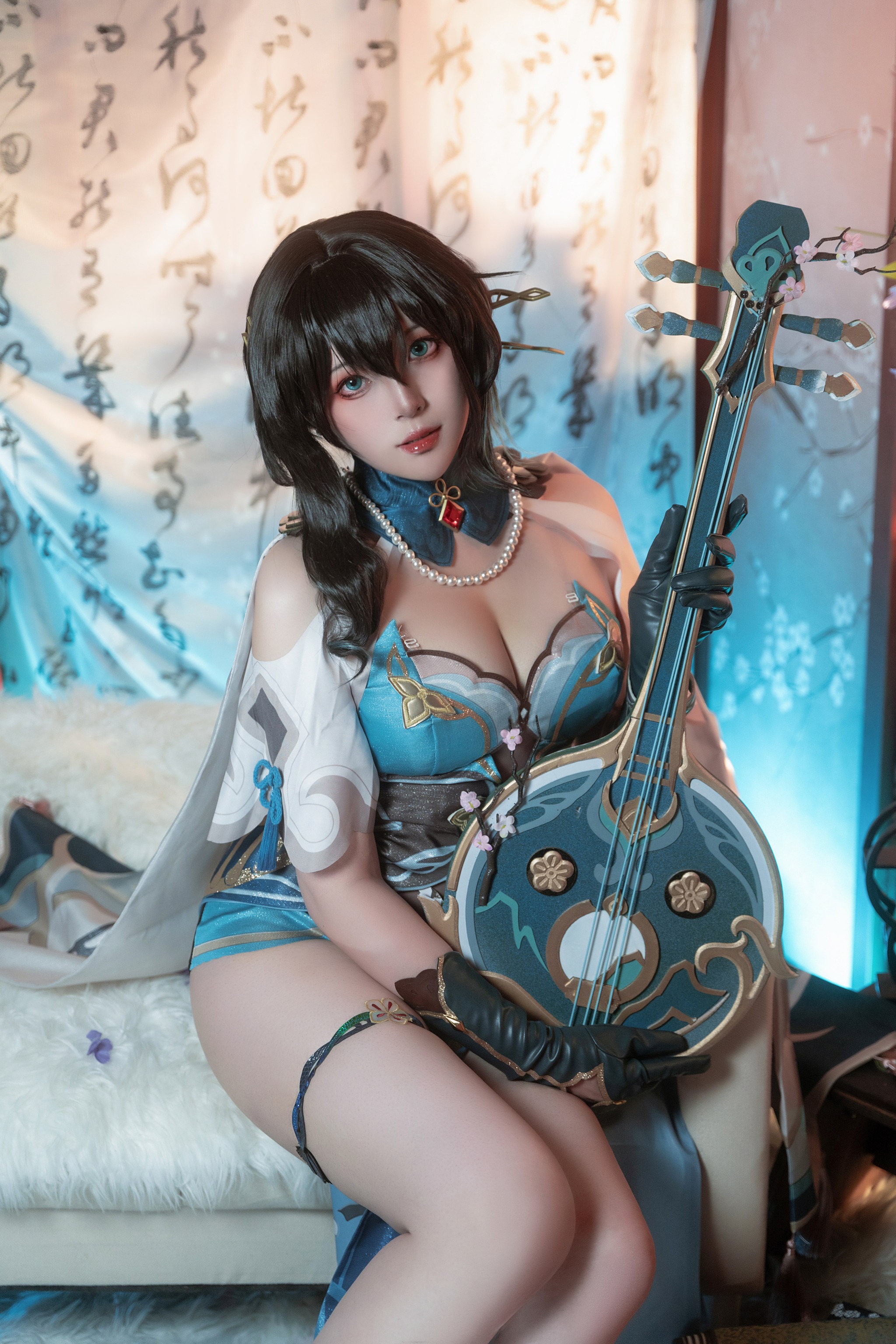 图片[1]-Natsuko夏夏子 – NO.072 崩坏：星穹铁道 阮梅[76P]-XikXak